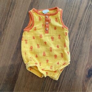 Cat & Jack Yellow and Orange Pineapple Diaper Cover